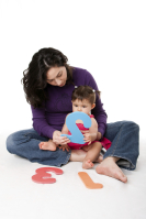 Nursery Ninjas a mom and me class for 18 months to 2 1/2-year-olds
